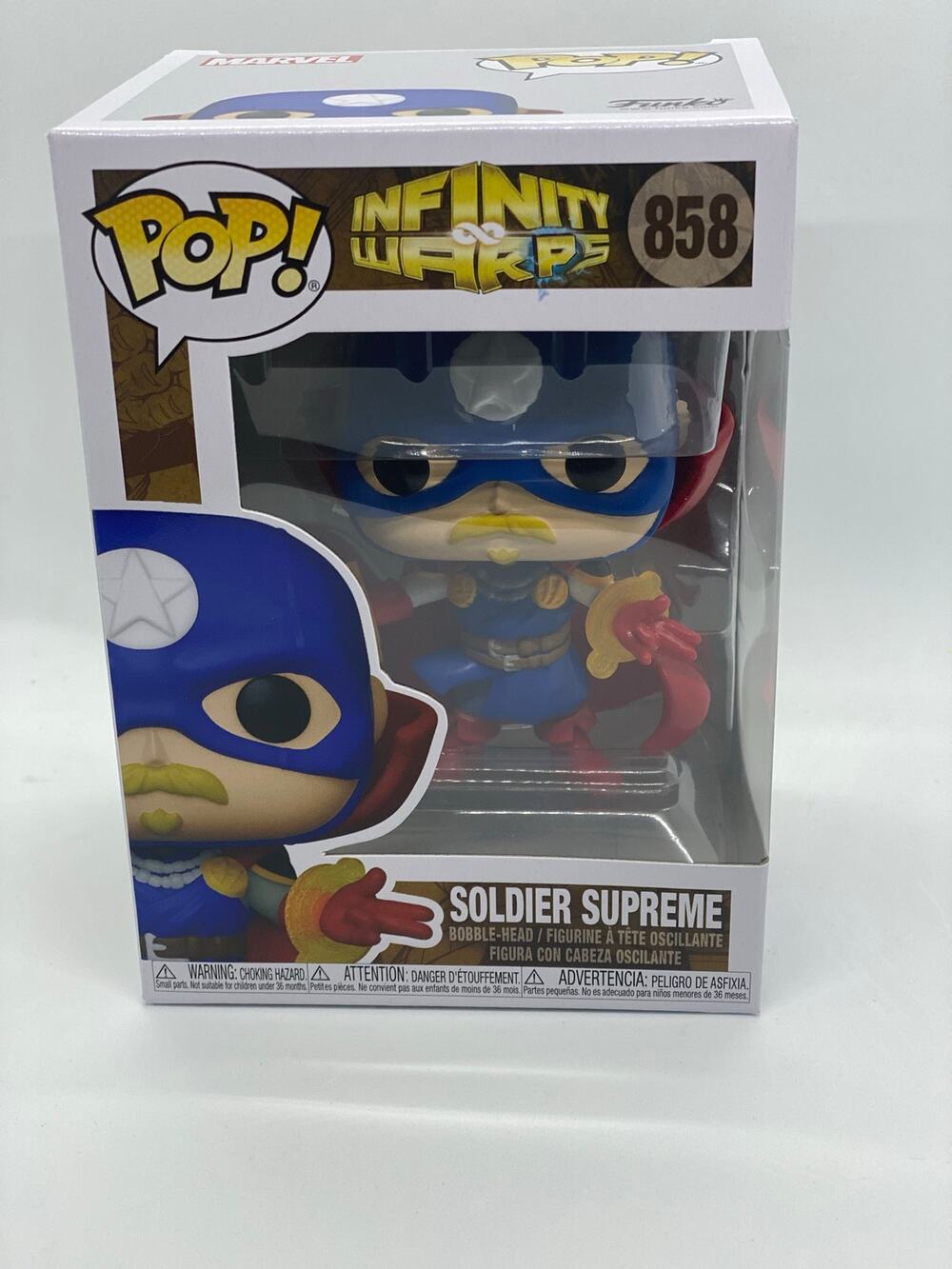 Funko Pop! Marvel - Soldier Supreme Vinyl Figure